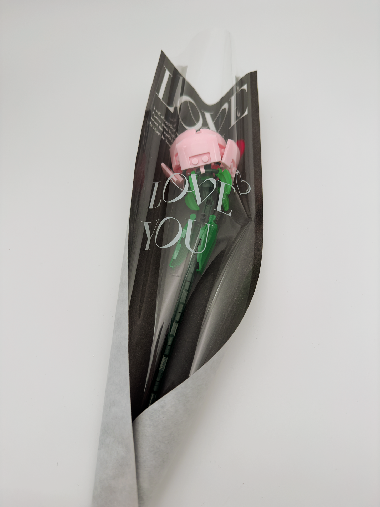 Love Tüte mit 1 Rose