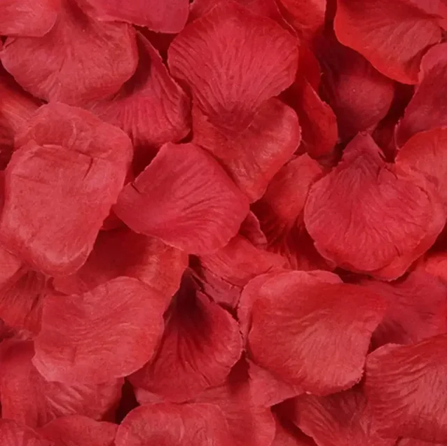 Künstliche Rosenblüten
