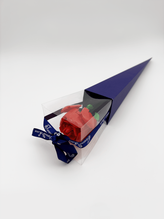 Box mit 1 Rose